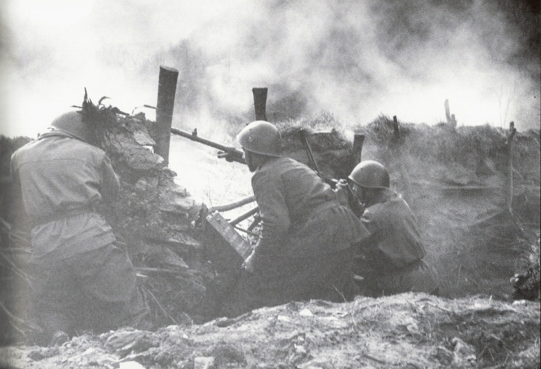 14 - Val Baccia, giugno 1944. Bersaglieri Mussolini resistono attacco 5000 titini per eliminare italiani da goriziano